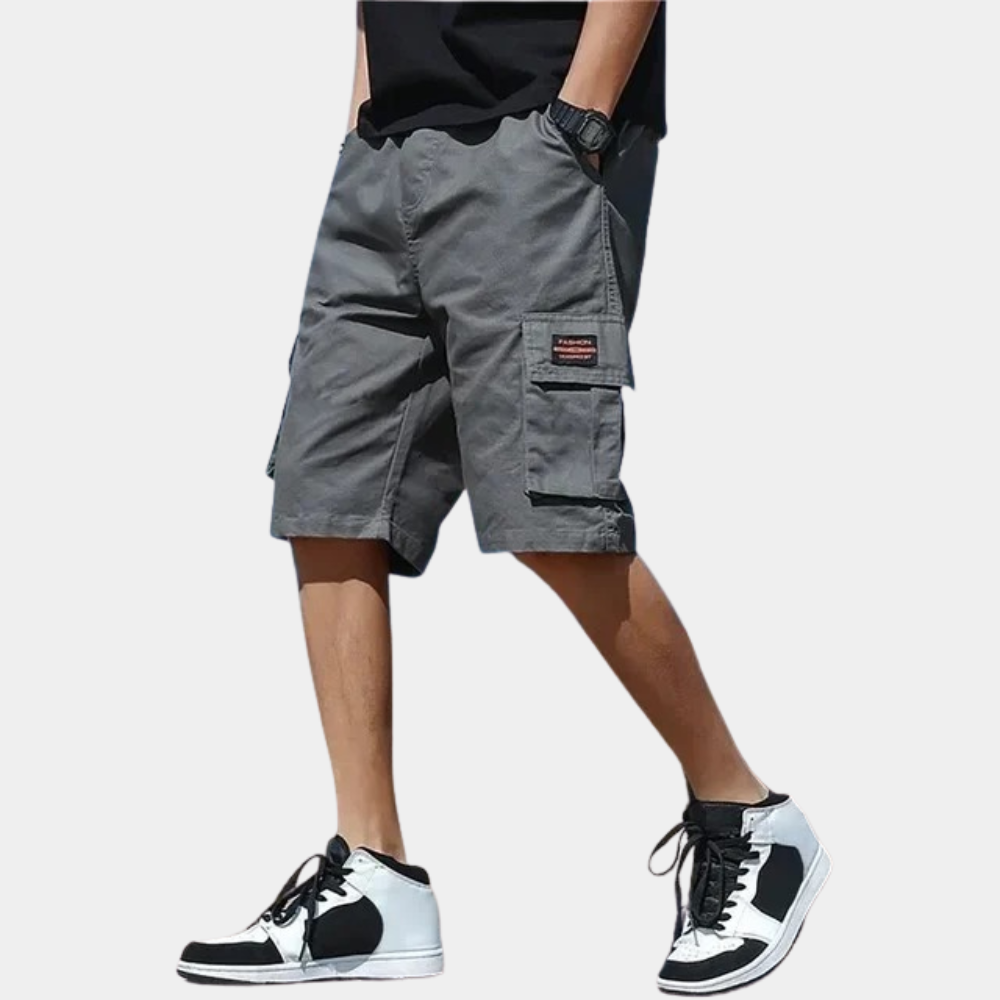 Short cargo pour hommes