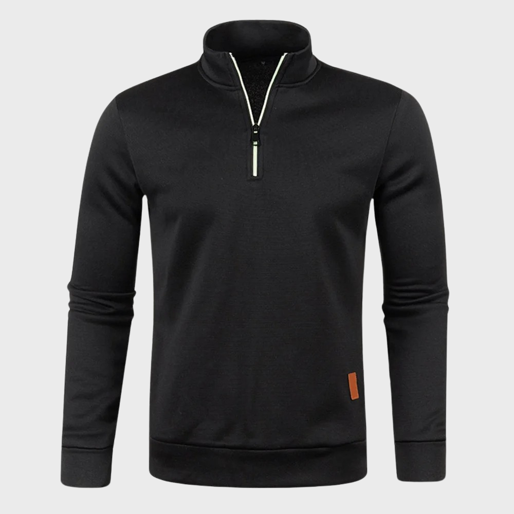 Pull zippé pour hommes