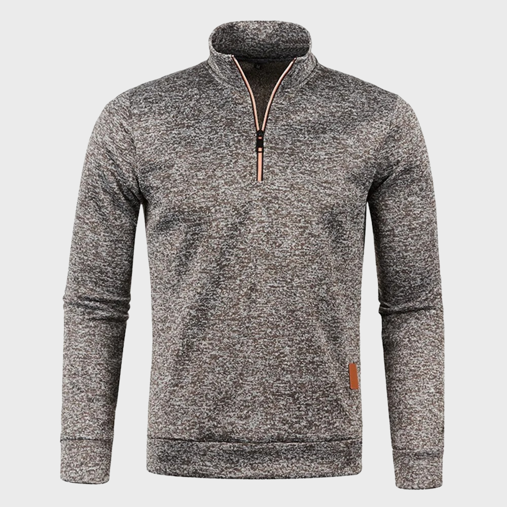 Pull zippé pour hommes