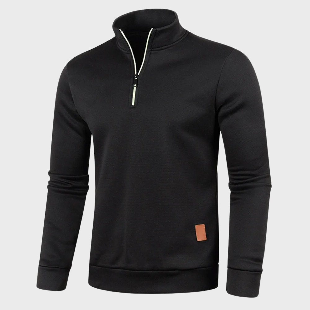 Pull zippé pour hommes