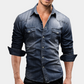 Chemise élégante à manches longues pour hommes