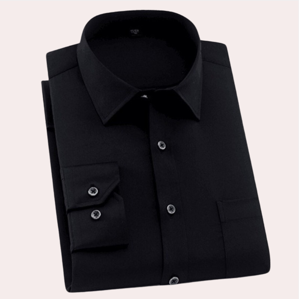 Chemise classique infroissable pour homme