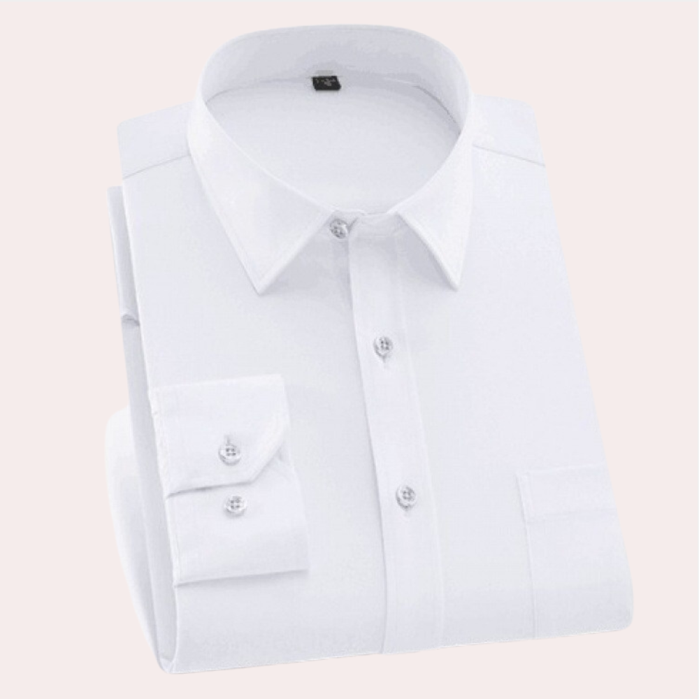 Chemise classique infroissable pour homme