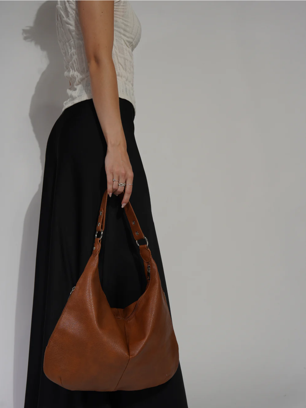 Luxuriöse weiche Leder Tote-Handtasche