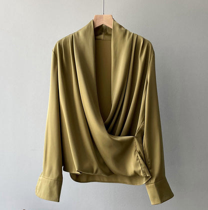 Blouse en Satin