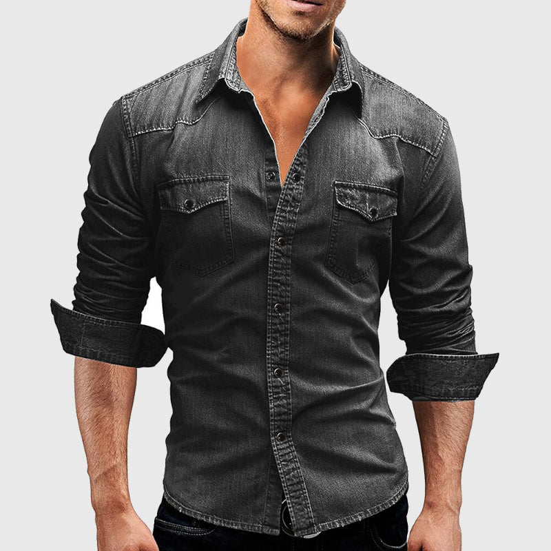 Chemise en denim