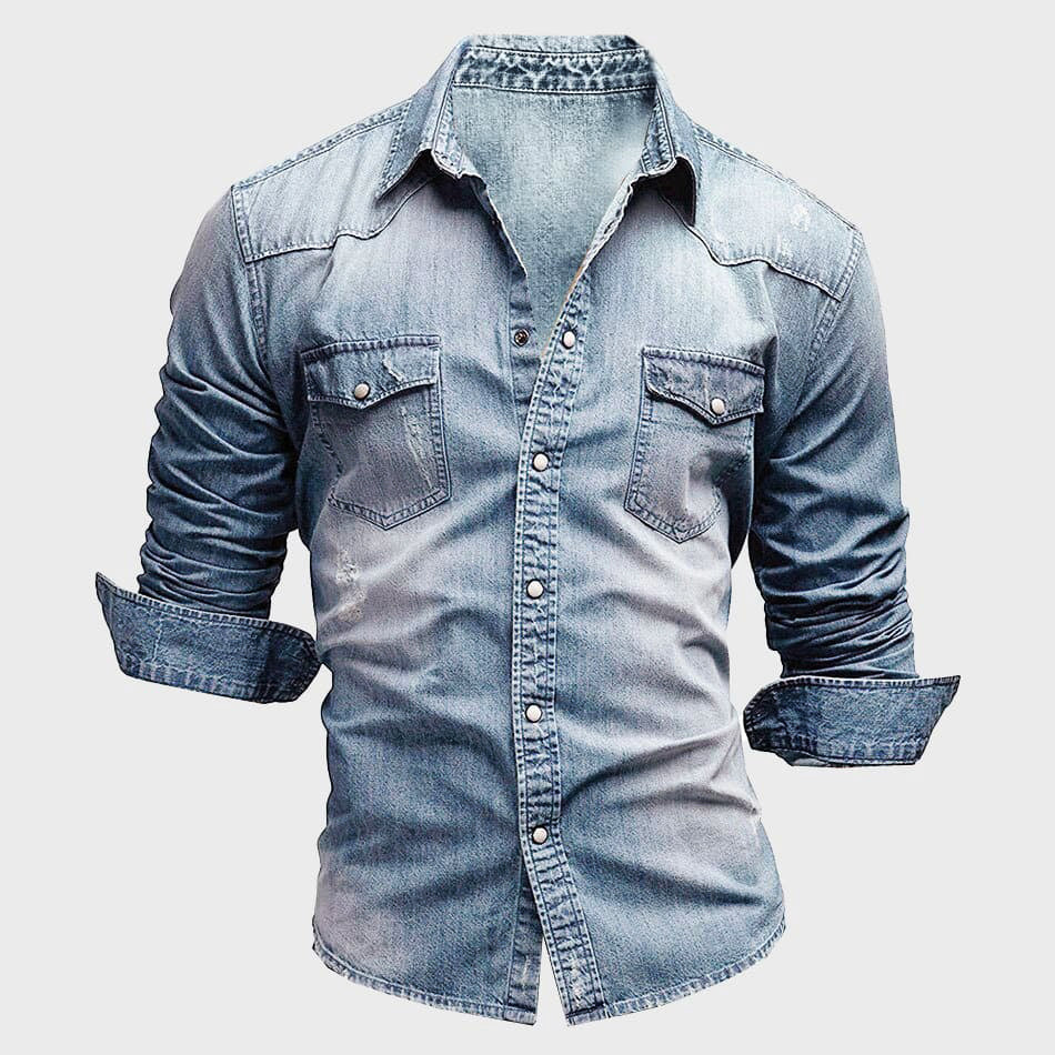 Chemise en denim