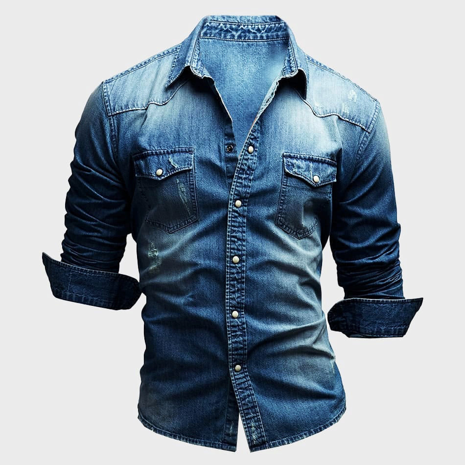 Chemise en denim