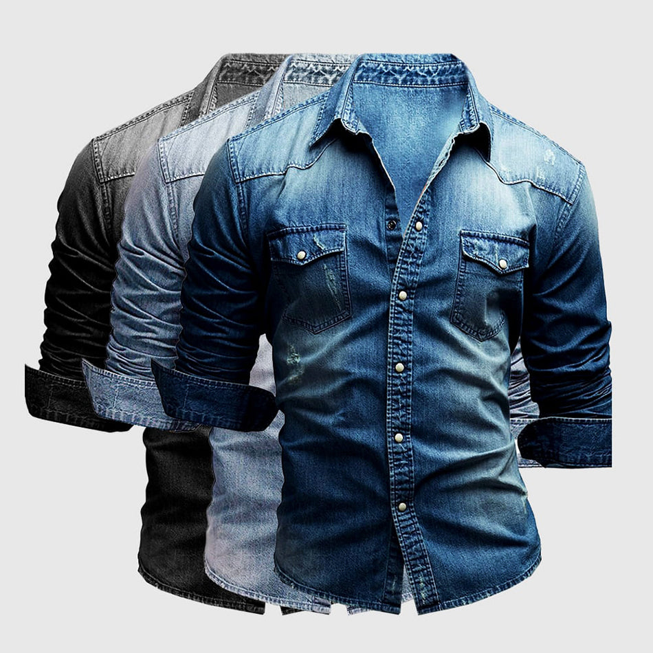 Chemise en denim