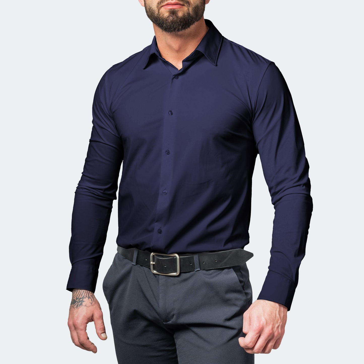 JAMES™ | CHEMISE SANS RIDES ET EXTENSIBLE