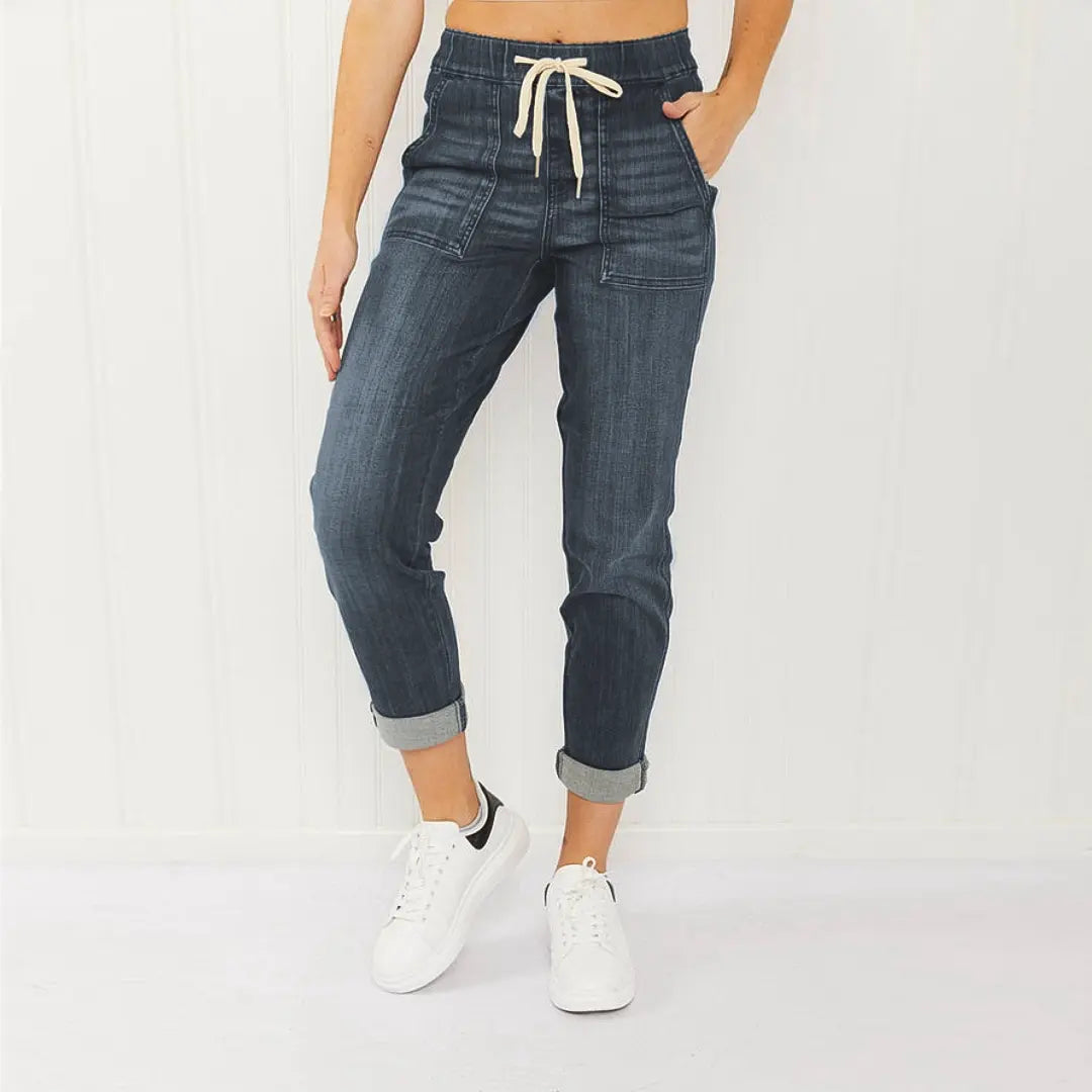 Pantalon en denim flexible