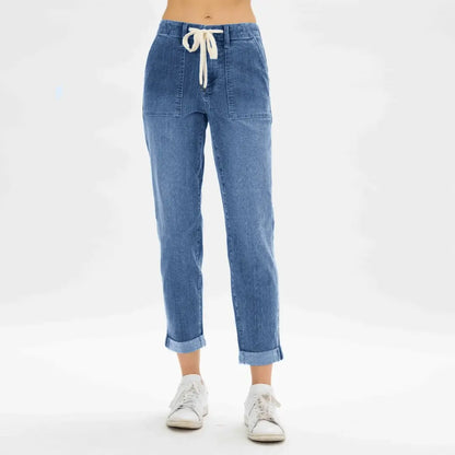 Pantalon en denim flexible