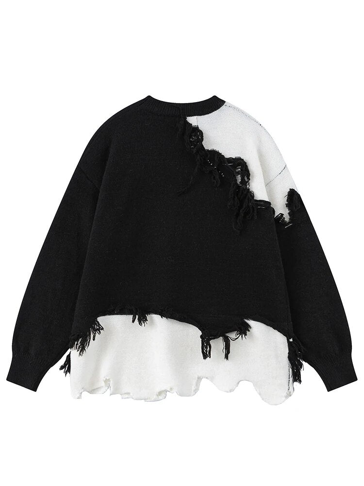 Pull en coton vintage