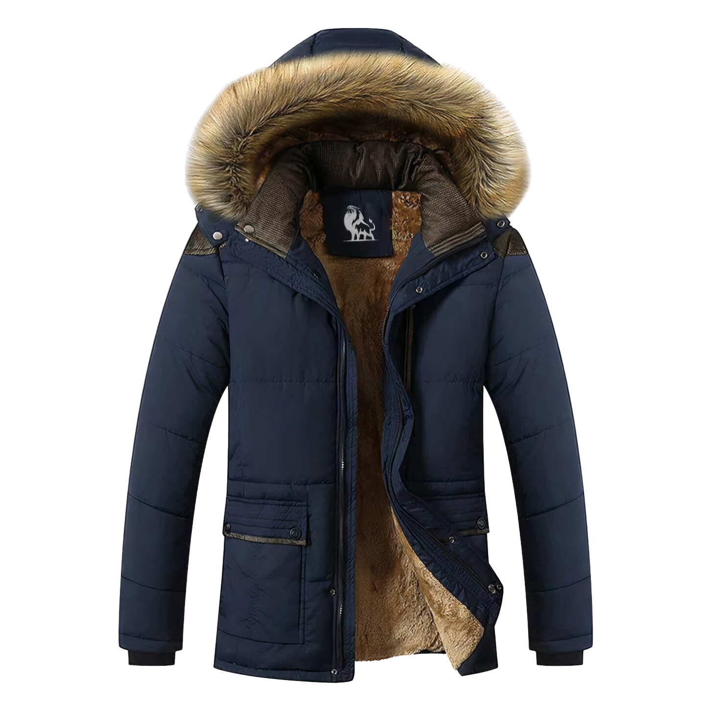 Parka avec bonnet amovible