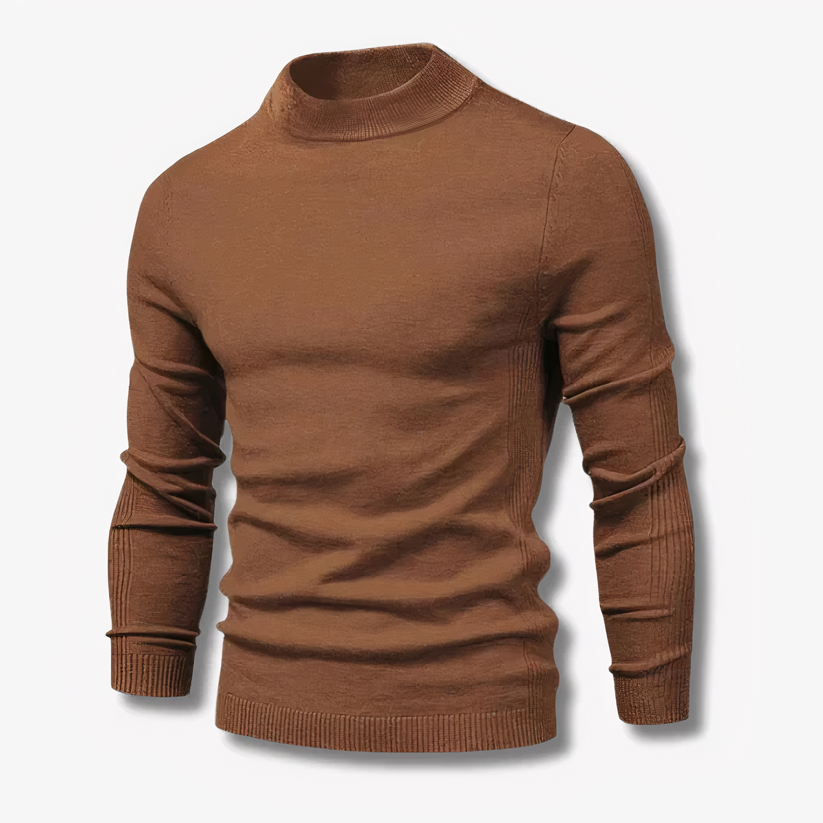 Pull en maille slim fit