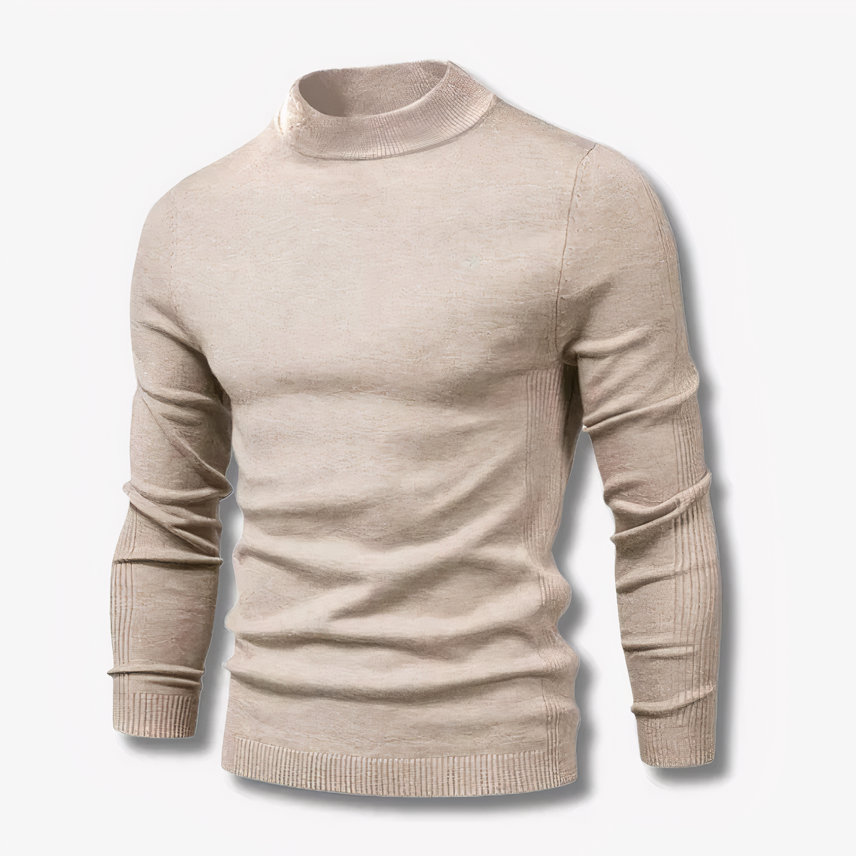 Pull en maille slim fit