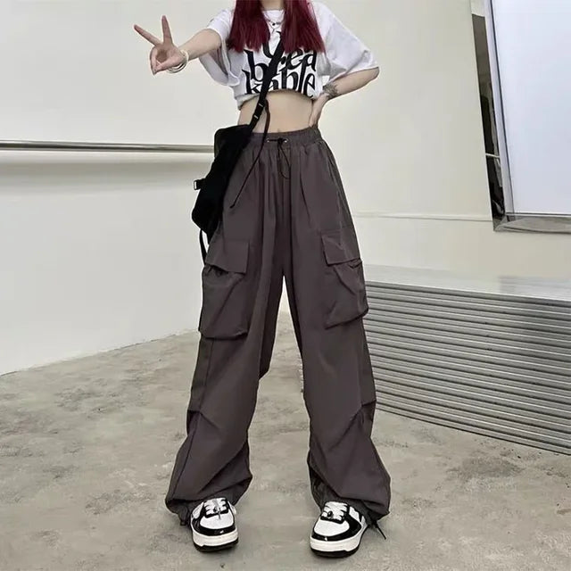 Melissa™ l Pantalon cargo ample décontracté