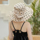 Dot Chiffon Seau Chapeau