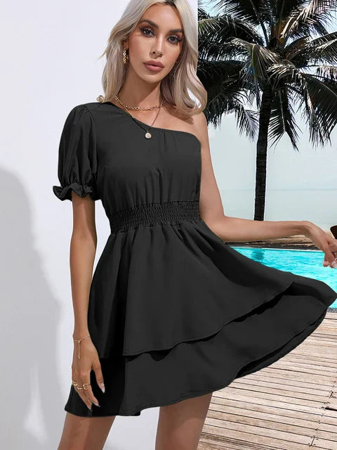 Cripes - élégante mini-robe asymétrique