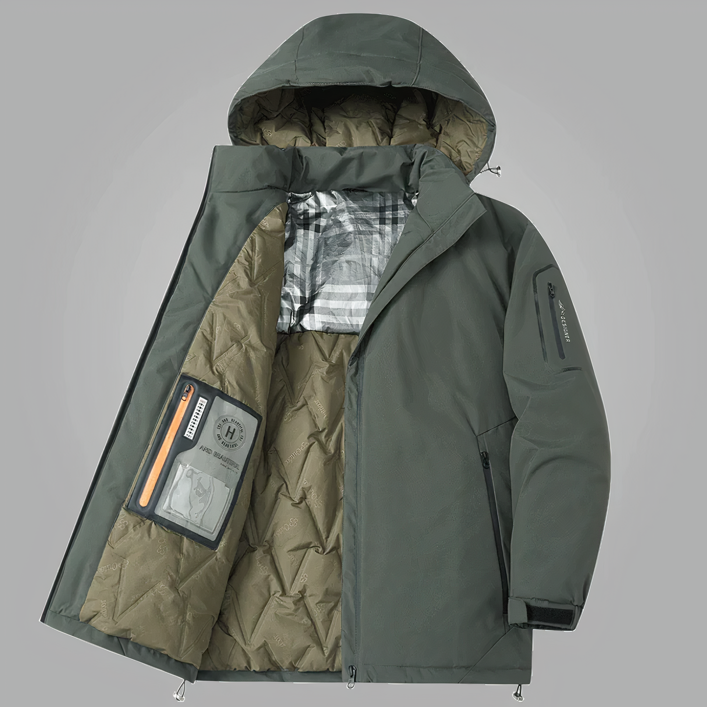 Parka épaisse et chaude