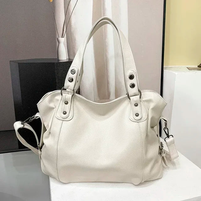 Leder Hobo Schultertasche für Frauen