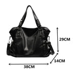 Leder Hobo Schultertasche für Frauen