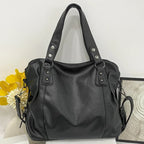 Leder Hobo Schultertasche für Frauen