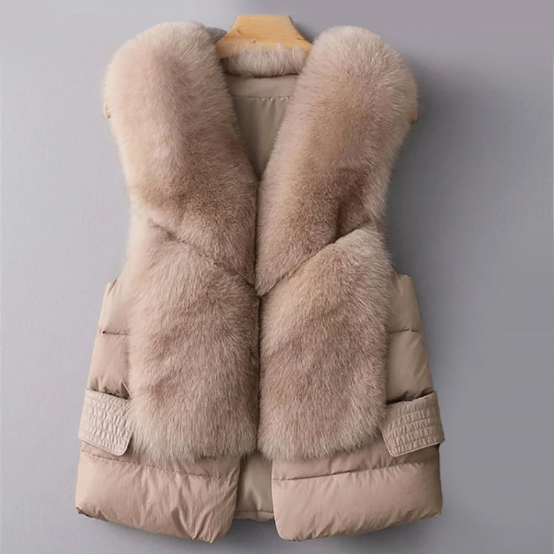 Cripes | Fluffy Snow Queen Vest Cripes