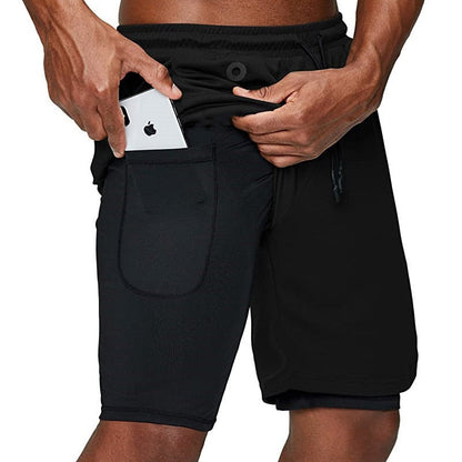 Short de course Cripes X-Fit | Incl. Poche pour téléphone et fente pour chemise