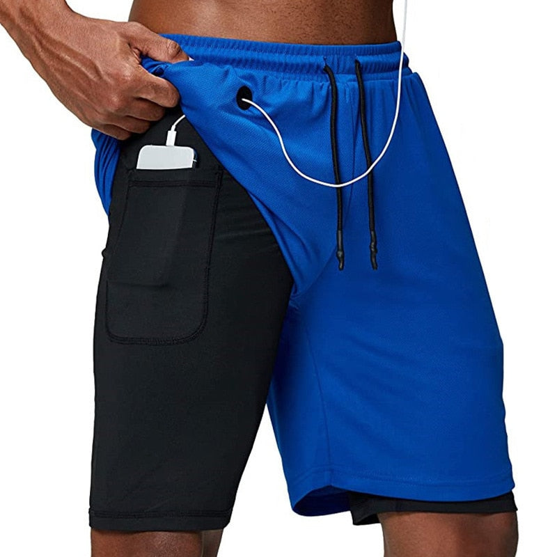 Short de course Cripes X-Fit | Incl. Poche pour téléphone et fente pour chemise