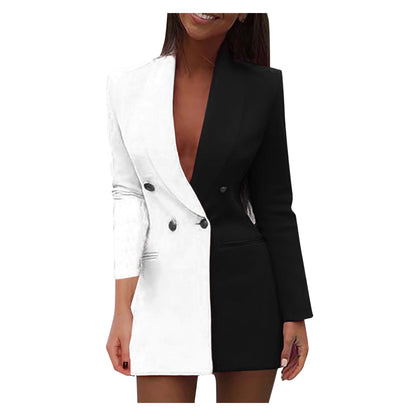 Cripes - Robe blazer bicolore