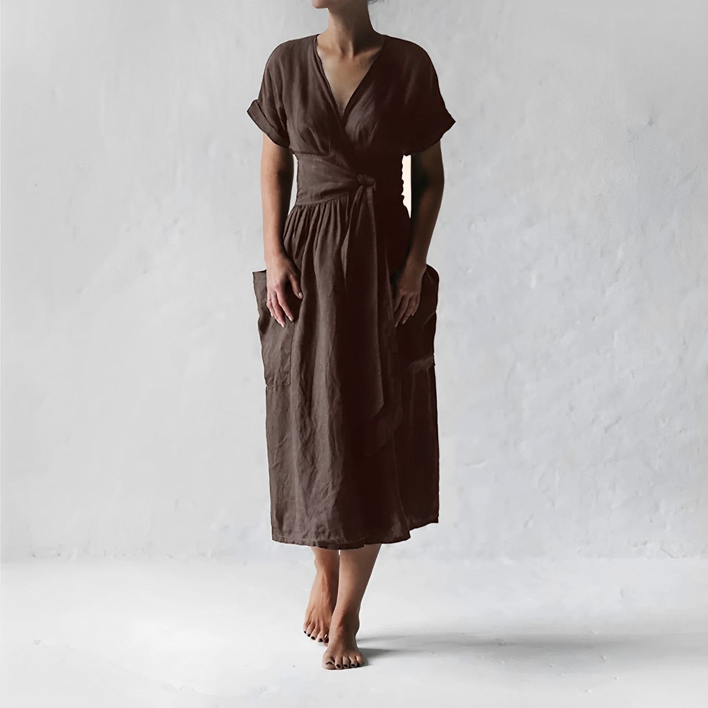 Cripes - ROBE PORTEFEUILLE POUR FEMME