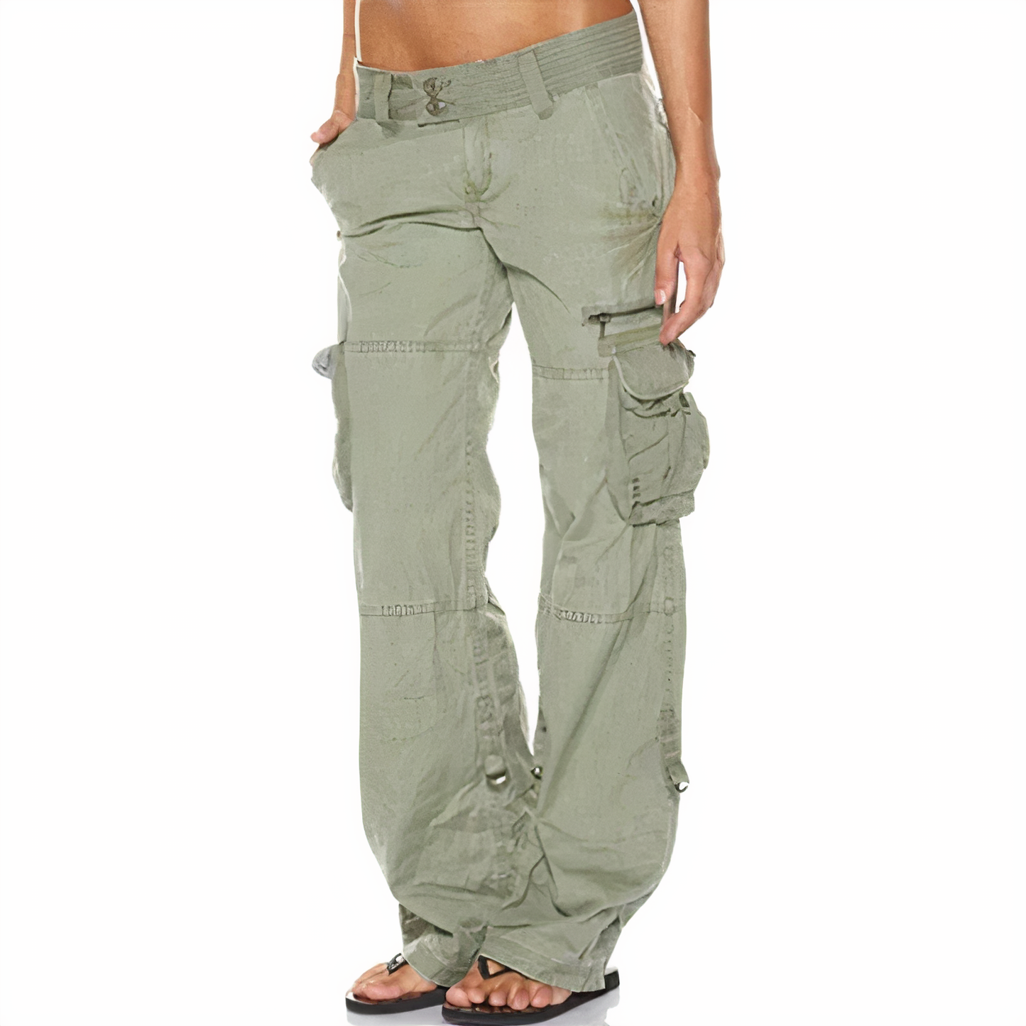 Pantalon cargo pour femme