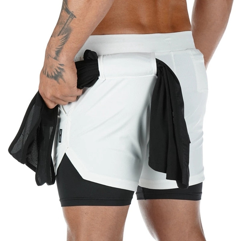 Short de course Cripes X-Fit | Incl. Poche pour téléphone et fente pour chemise