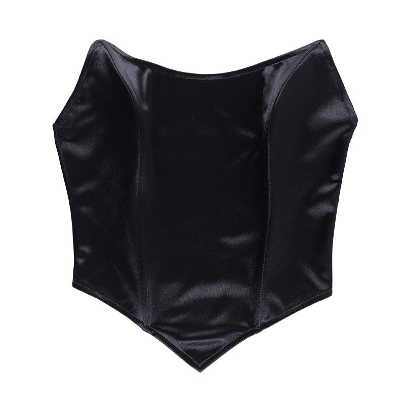 Blouse corsetée à la mode