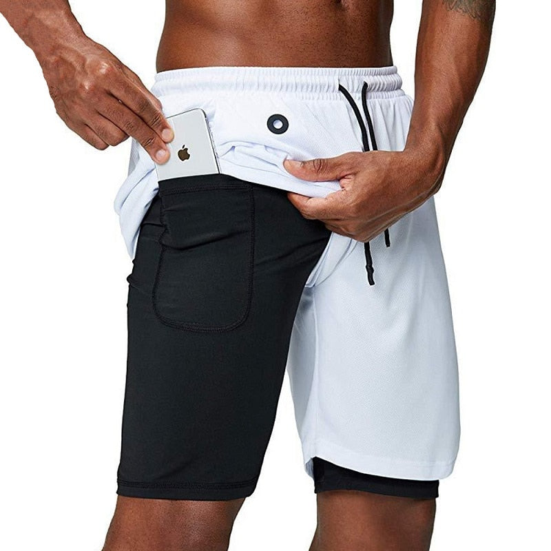 Short de course Cripes X-Fit | Incl. Poche pour téléphone et fente pour chemise