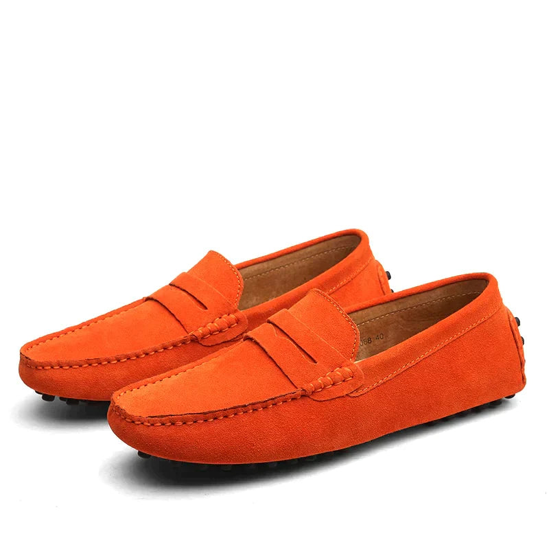 Cripes - Mocassins en daim style italien