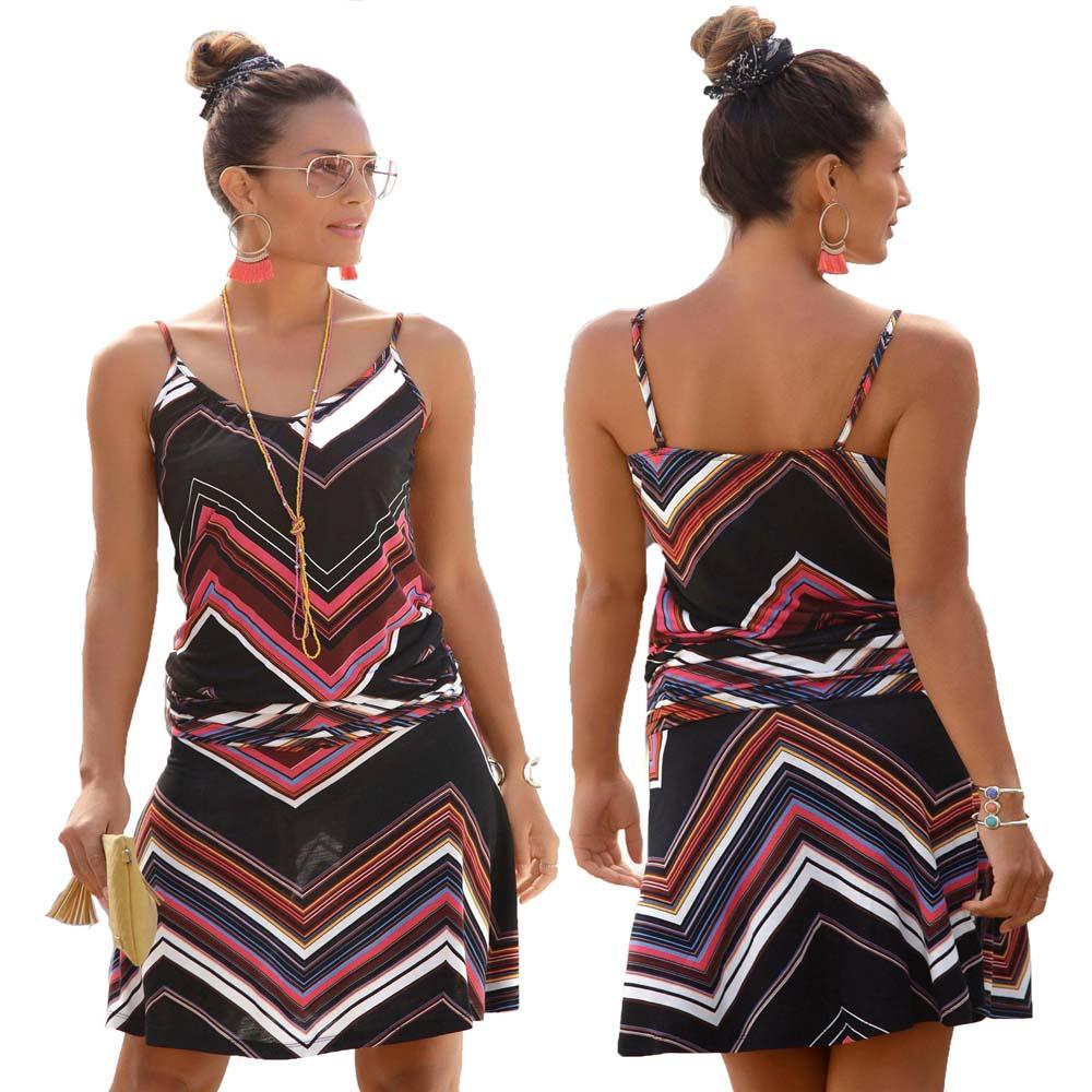 Robe de plage encolure en v