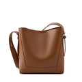 Damen Bucket Bag, Schultertasche mit innerem Reißverschlußfach