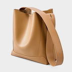 Damen Bucket Bag, Schultertasche mit innerem Reißverschlußfach