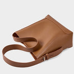 Damen Bucket Bag, Schultertasche mit innerem Reißverschlußfach