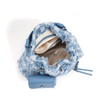 Fransen Bucket Bag mit abnehmbarem Mini-Beutel