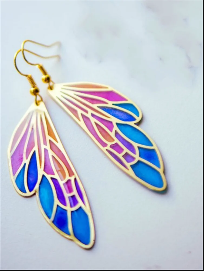 d'oreilles Dreamy Gradient Translucent Wings