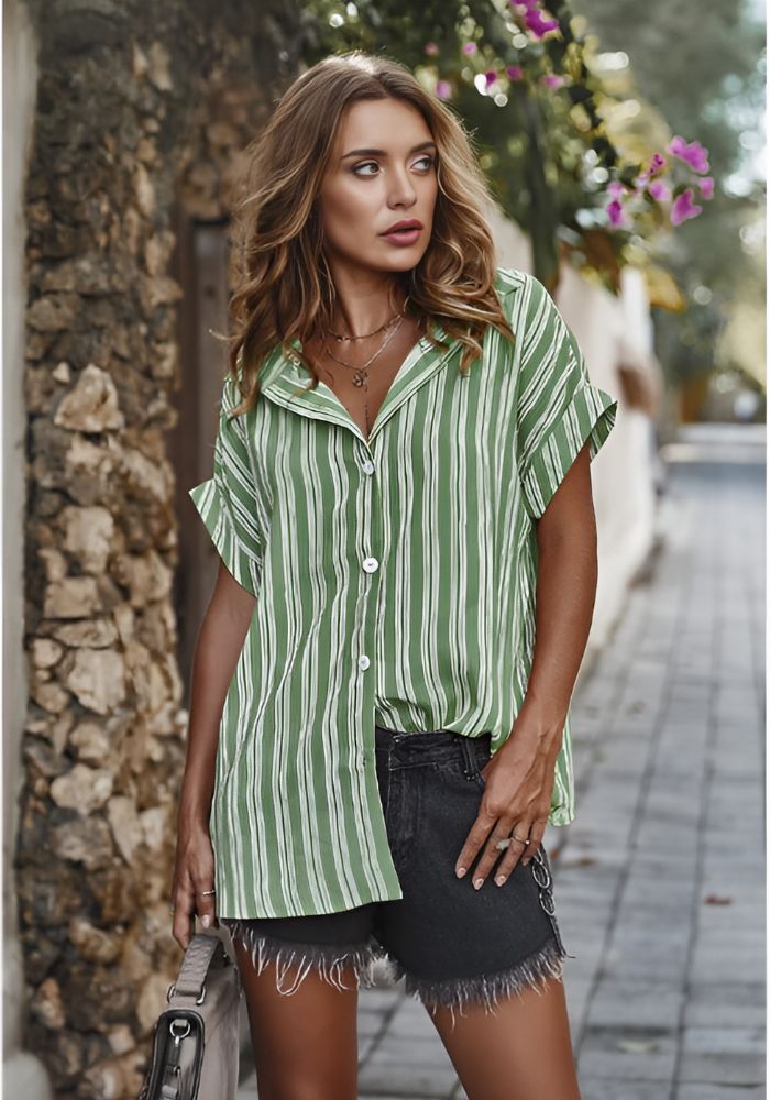 Blouse en lin cripes | Ivana