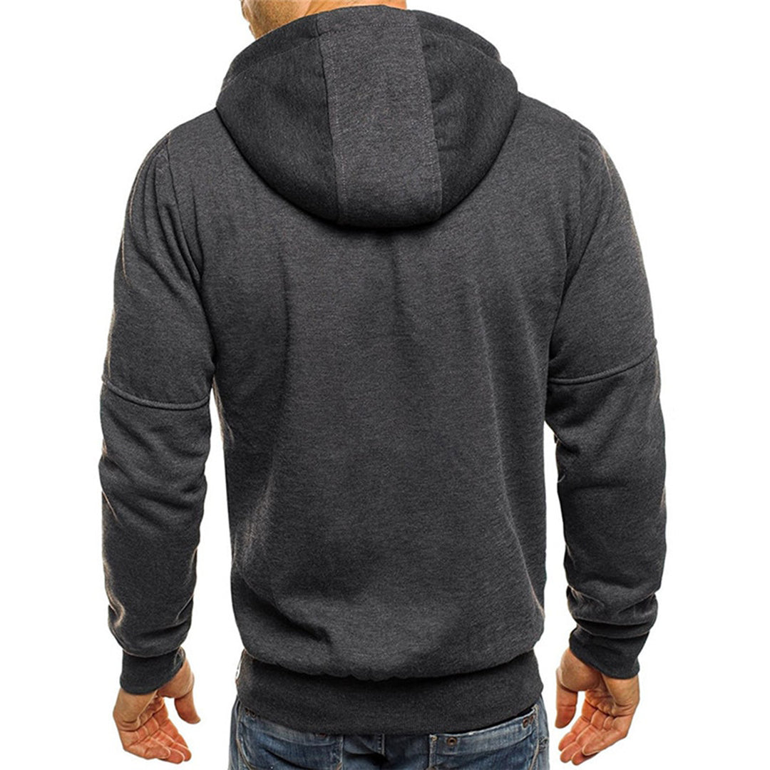 Sweat à capuche zippé pour hommes