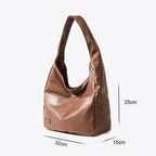 Hobo Umhängetasche aus Kunstleder Kurier Tasche