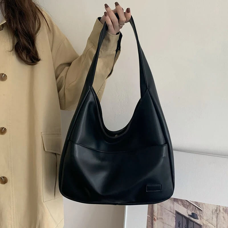 Cripes - Sac à bandoulière Hobo en simili cuir Sac messager