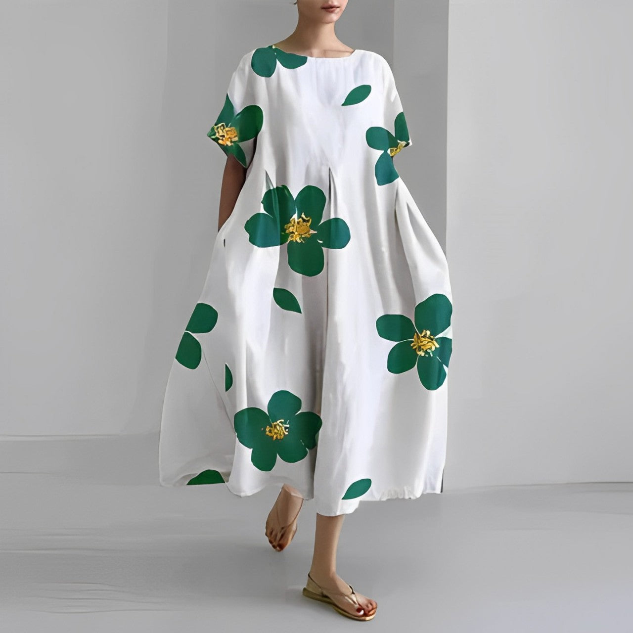 Belle robe à fleurs