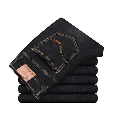 Crêpes | Jean droit slim stretch pour homme