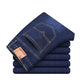 Crêpes | Jean droit slim stretch pour homme